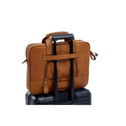 Nieuwe Looxs Luko leren fietstas voor 15" laptop, lichte en ruime enkelwandige fietstas met 7,5 liter inhoud