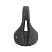 Zwart Selle Royal Vaia Moderate Royalgel fietszadel voor stadsfietsen en e-bikes, comfortabel en geschikt voor dagelijks gebruik.