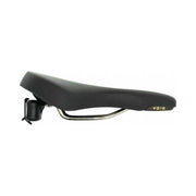 Zwart Selle Royal Vaia Moderate Royalgel stadsfiets- of e-bike zadel met Adventure Time-ontwerp, comfortabel en geschikt voor stadsritten.