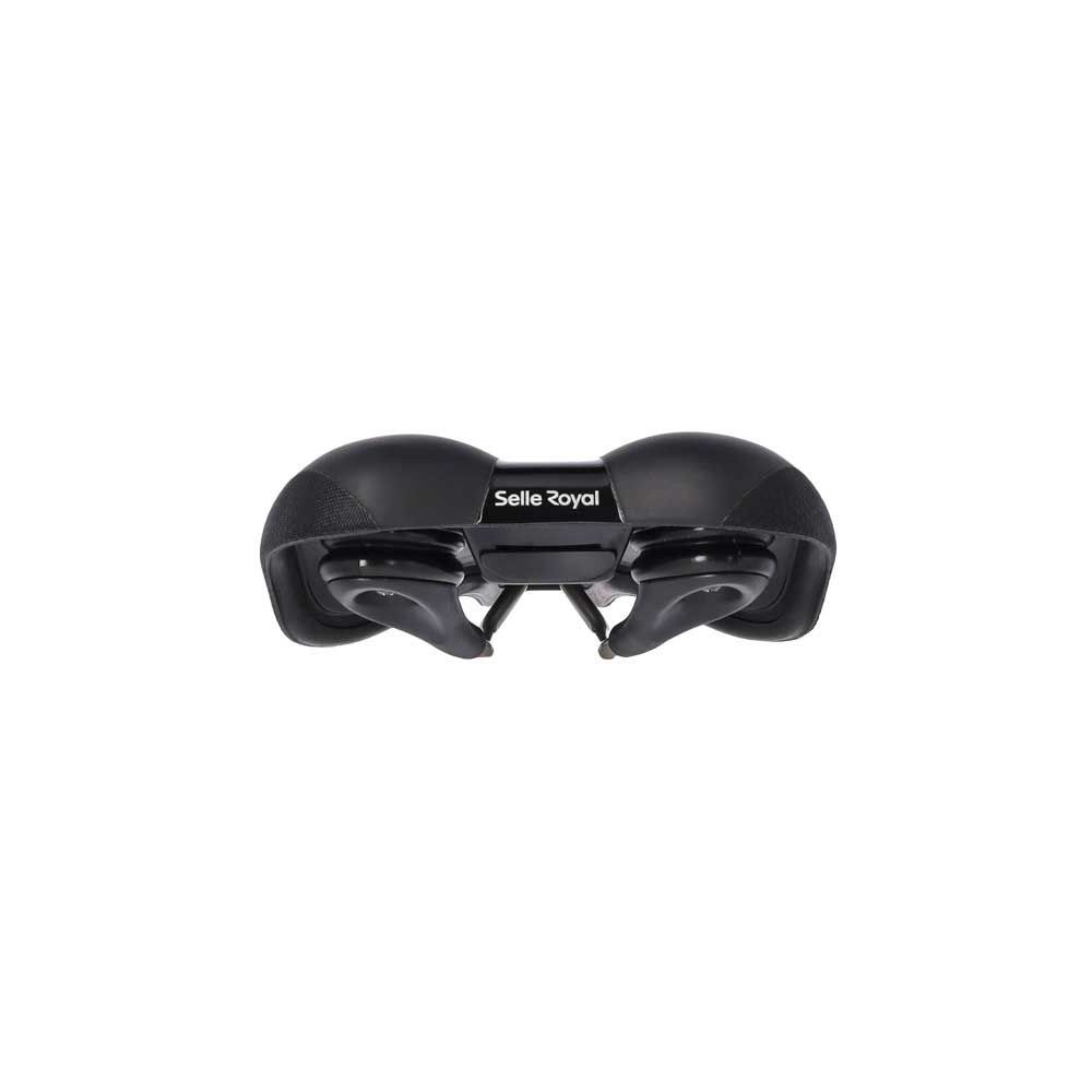 Selle Royal Ellipse Moderate urban fietszadel met Royalgel voor comfortabel stadsfietsen, zichtbaar van bovenaf.