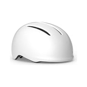 MET Vibe E-bike helm met USB LED-achterlicht en ventilatieopeningen, geschikt voor stadsfietsen en urban gebruik.