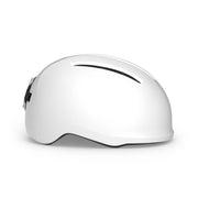 MET Vibe urban e-bike helm met USB LED-achterlicht, zwart, met ventilatiegaten en verstelbare sluiting, voor veilig fietscomfort