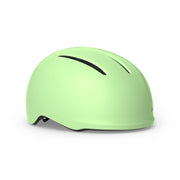 MET Vibe MIPS speed pedelec helm met geel ontwerp, veilige en stijlvolle fietshelm voor stad en e-bike rijden
