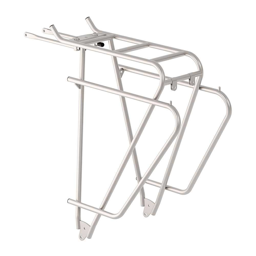 Tubus Liviano achterdrager voor 28-inch fietsen, titanium bagagedrager met stevig ontwerp en optimale draagcapaciteit