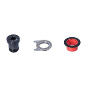Zwart SRAM Derailleur GX Eagle T-bout kit met montageonderdelen voor mountainbikes.