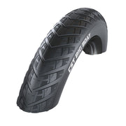 Zwarte CST Big Boat binnenband 20 x 4.00 met reflectie, geschikt voor grote boten en waterfietsen.
