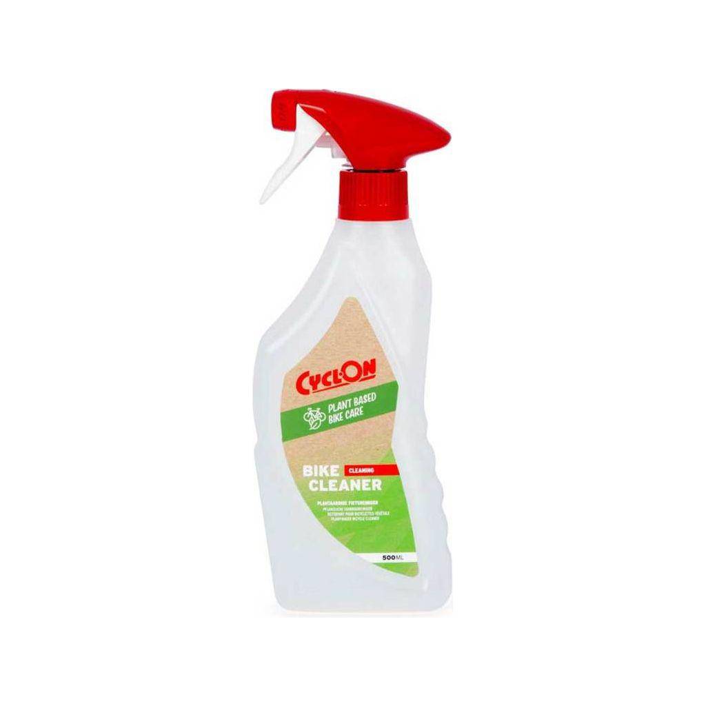 CyclOn fietsreiniger met plantaardige ingrediënten, schoonmaakmiddel voor het reinigen van fietsen en fietsonderdelen.