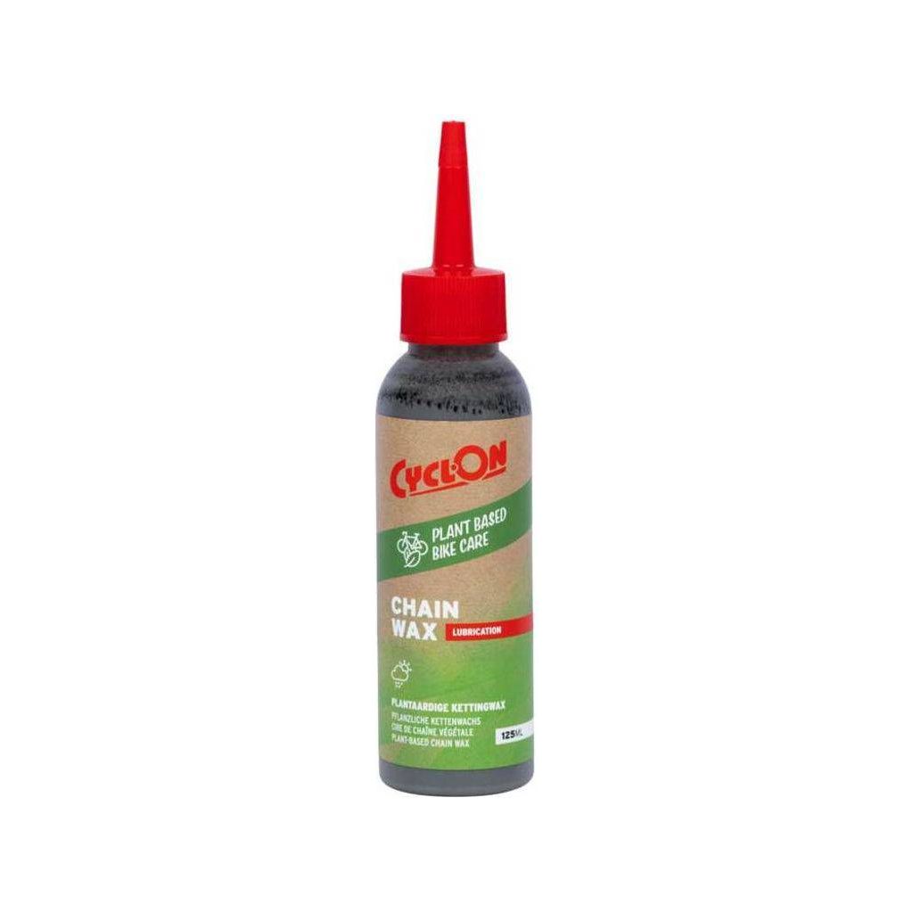 CyclOn Plantaardige Kettingwax voor smeermiddelen, smeert en beschermt fietskettingen met natuurlijke plantaardige ingrediënten.