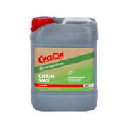 CyclOn Plantaardige Kettingwax voor smeermiddelen, zichtbaar in de afbeelding met een smeerblik en ketting.