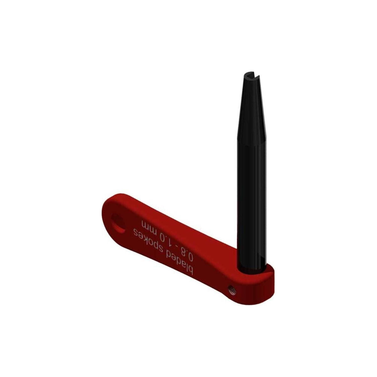 DT Swiss Aero Spakenhouder 0.8-1.0 mm voor spaakspanning, zwart, geschikt voor fietsframes en wielen