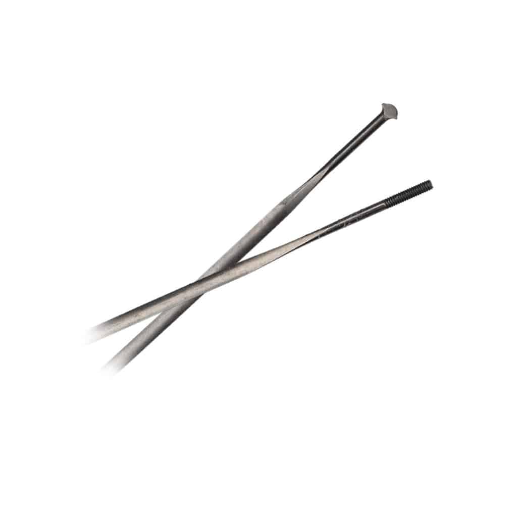 Spaakkit DT Swiss ARC1100 Dicut 80 Wide DB Voor + Achter Zwart Set a 8 Stuks - Le Coq Wielerartikelen