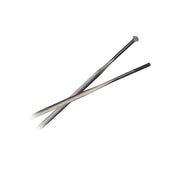 Zwart set van 8 DT Swiss ARC1100 Dicut 80 Wide DB wielspaakkits voor voor- en achterzijde, geschikt voor racefietsen.