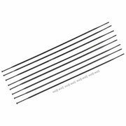 Zwart set van 8 DT Swiss GRC1400 Dicut 30 27.5” spaakkits voor voor- en achterwielen, inclusief spaken en nippels