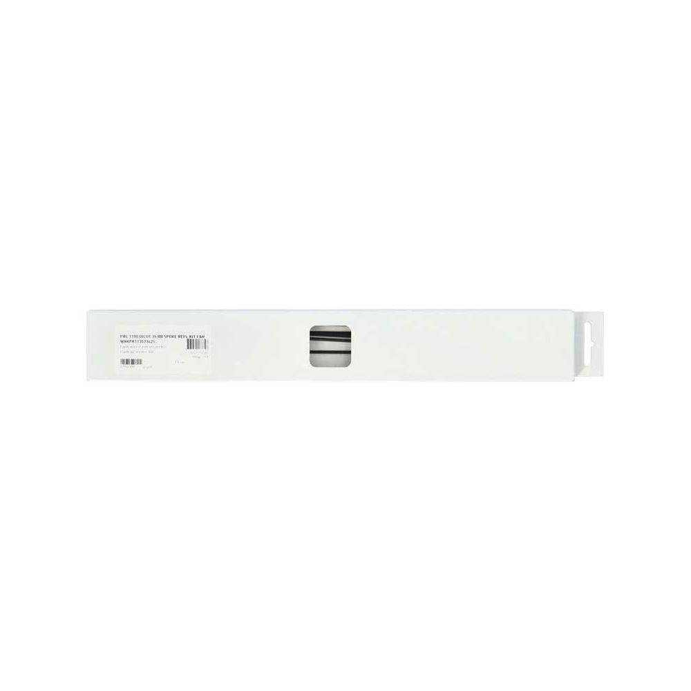 Spaakkit DT Swiss PR1400 Dicut 21 Voor + Achter Zwart Set a 6 Stuks - Le Coq Wielerartikelen