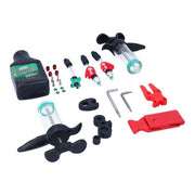 Sram Remd Sram Pro DB8/Maven ontluchtingsset voor remmen, inclusief onderdelen en gereedschap, op een witte achtergrond