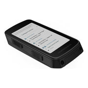 Hammerhead Karoo B1 fietsnavigatie met scherm en bedieningsknoppen, ontworpen voor fietsers en GPS-tracking.