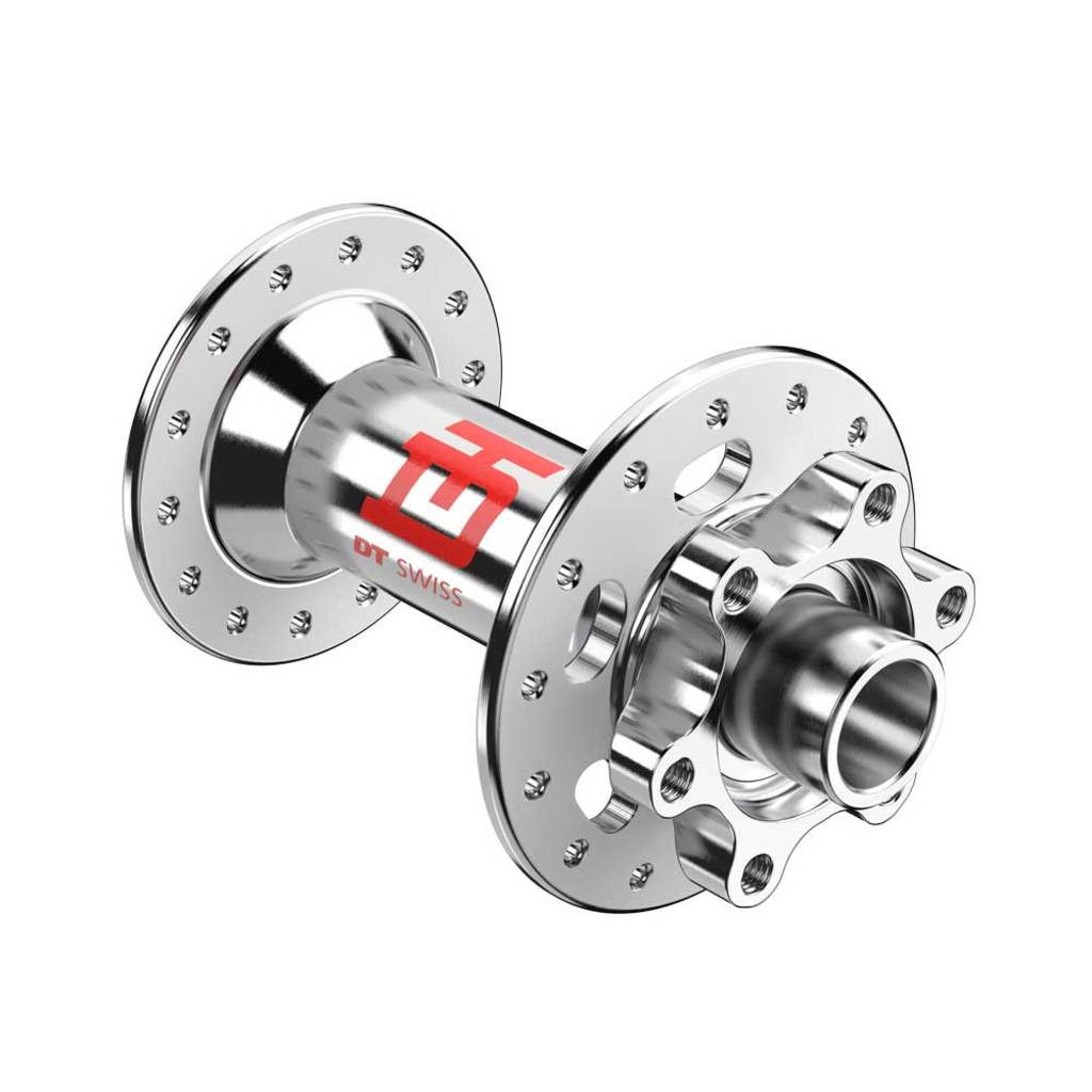 DT Swiss voornaaf 240 3 Decades ATB Boost Disc IS, aluminium, zilver, 32g, 110/15mm, geschikt voor mountainbike