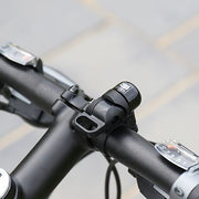 Cateye Nido Oh-1500 fietsbel met tweemaal klingelgeluid, zwart kunststof en metalen klep voor fietsaccessoire
