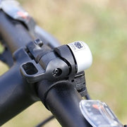 Cateye Nido Oh-1500 fietsbel met twee keer klingel, compacte en opvallende fietsbellen voor veilig fietsen.