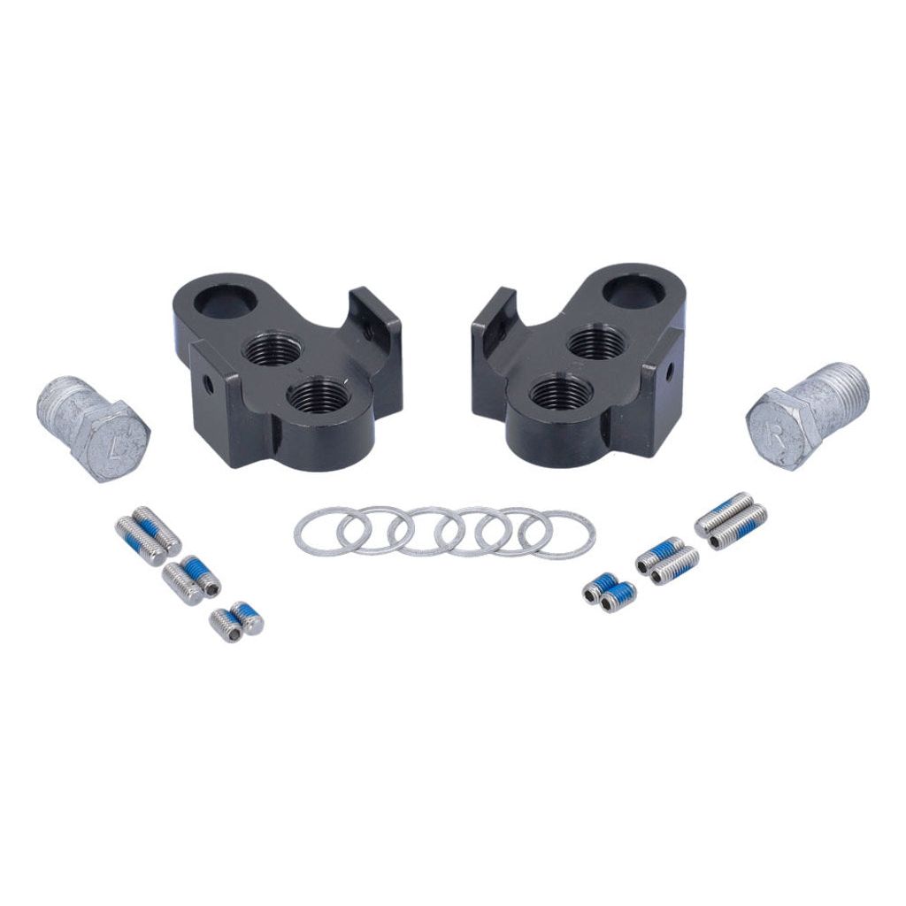 Mirage Crankverkorters (Cranco) Aluminium - Zwart - Le Coq Wielerartikelen