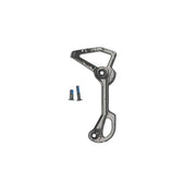 Zwarte SRAM Red eTap AXS E1 kooi voor derailleur, precisie en duurzaamheid in fietsaccessoires.