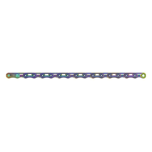 Ketting Sram Red E1 12/13V 11/128 HollowPin Rainbow 114 Schakels - Le Coq Wielerartikelen