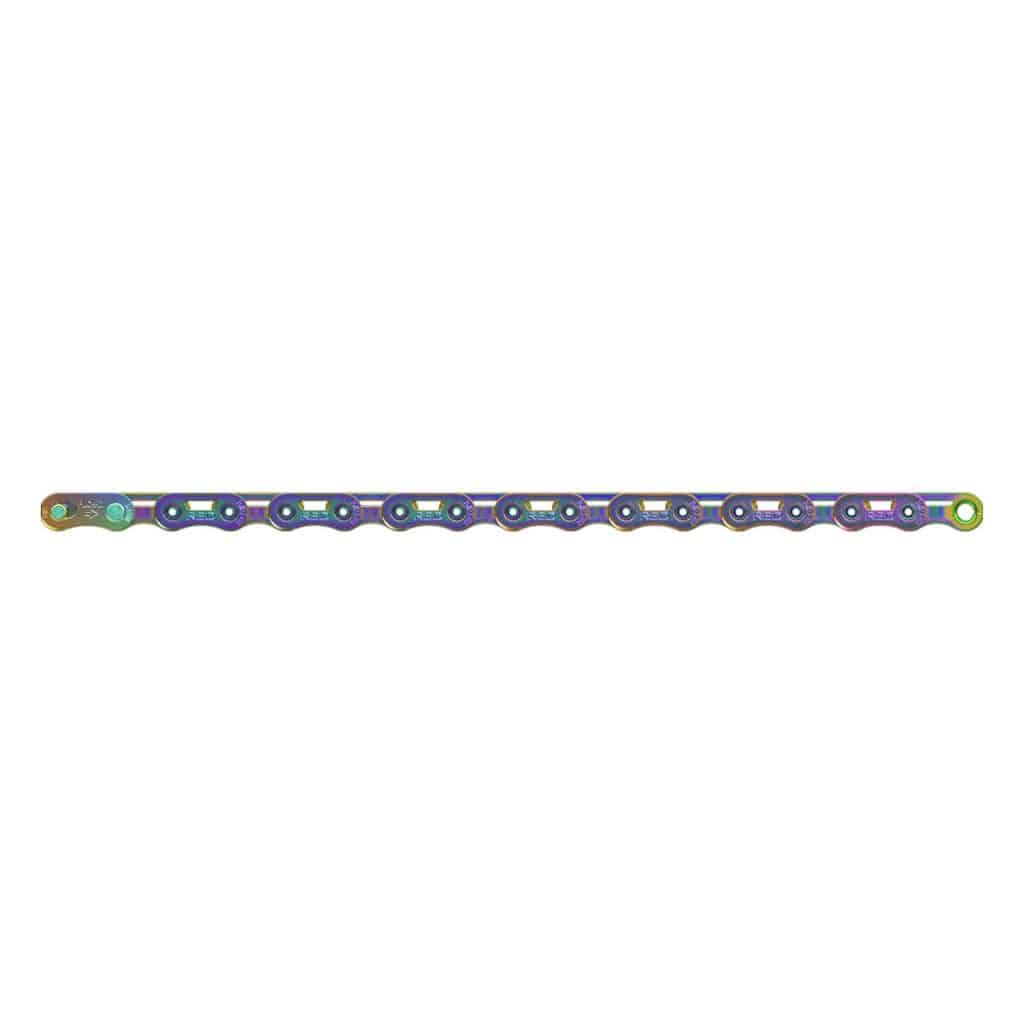 Sram Ketting 12V 11/128 Red E1 Hp 126 Regenboog - Le Coq Wielerartikelen