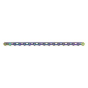Sram 12-speed ketting 11/128 in rood, E1 Hollowpin model, geschikt voor racefietsen en mountainbikes