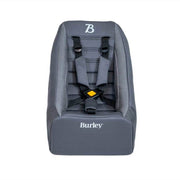 Grijze Burley peuterschaal voor baby's van 1-10 maanden, zachte en veilige schaal voor jonge kinderen.