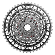 Sram Xg1391 Wide Xplr E1 cassette 13-speed Zilver, geschikt voor mountainbikes en snelle off-road ritten