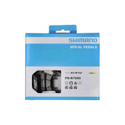 Shimano racefiets pedalen PD-R7000 SPD-SL Carbon met zwart platform en cleats, geschikt voor snelle wielrenners