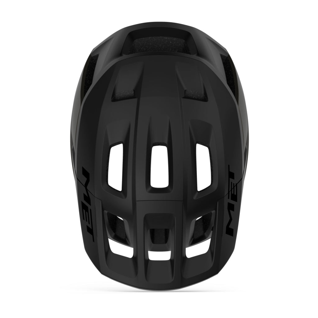 MET MTB-fietshelm Terrae MIPS met ventilatiegaten en verstelbare riem, donkergrijs, veilig en lichtgewicht voor mountainbiken