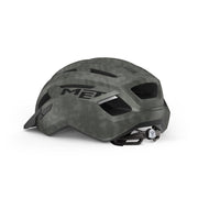 MET Allroad MTB fietshelm met verstelbare spanbanden en ventilatiegaten, geschikt voor mountainbiken en avontuurlijke ritten.