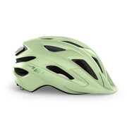 MET Crossover MTB fietshelm met MIPS, lichtgewicht en ventilatiegaten, geschikt voor urban en mountainbiken, zichtbaar vanaf de voorkant