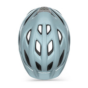 Met Crossover MTB fietshelm van MET, lichtgewicht en beschermend met ventilatiegaten voor urban en mountainbiken.