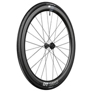 Voorwiel 28" DT Swiss ERC1400 Dicut 45 DB WTS Disc CL Carbon zwart voor racefiets, lichte en aerodynamische racewielen