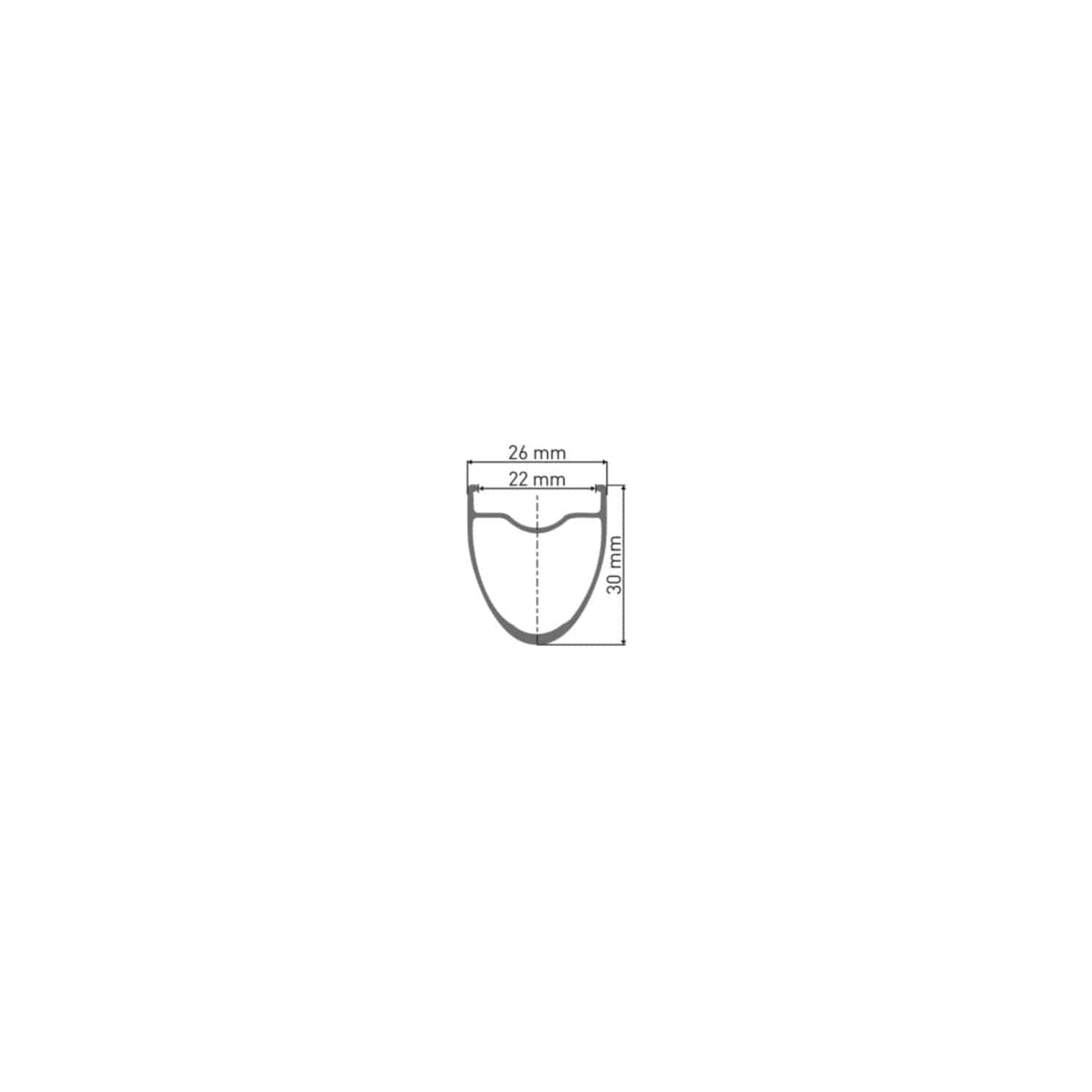 Voorwiel 28" DT Swiss E1800 Spline 30 DB WTS Disc CL Aluminium Zwart - Le Coq Wielerartikelen