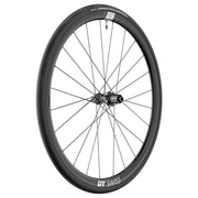 Zwart achterwiel 28 inch DT Swiss E1800 Spline 30 DB WTS voor racefiets met discremmen, aluminium, 10/11V compatibel