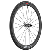 Achterwiel 28 inch DT Swiss ARC1100 Dicut 38 DB WTS SH 10/11V Disc CL carbon zwart voor racefiets, met remschijf en naaf