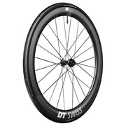 Racefiets voorwiel 28 inch DT Swiss ARC1400 Dicut 50 DB WTS Disc CL Carbon zwart, lichte en aerodynamische velg