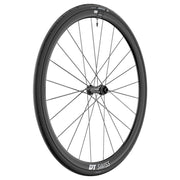 Voorwiel 28 inch DT Swiss AR1600 Spline 30 DB WTS disc aluminium zwart voor racefiets