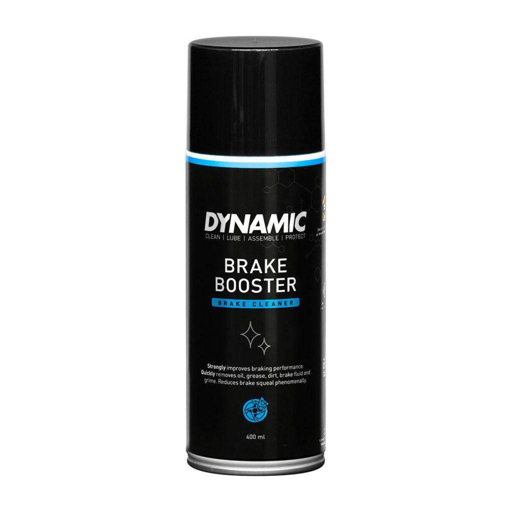 Remreiniger Dynamic remreinigerspray 400 ml voor het reinigen van remsystemen en remdelen, zichtbaar in de afbeelding.