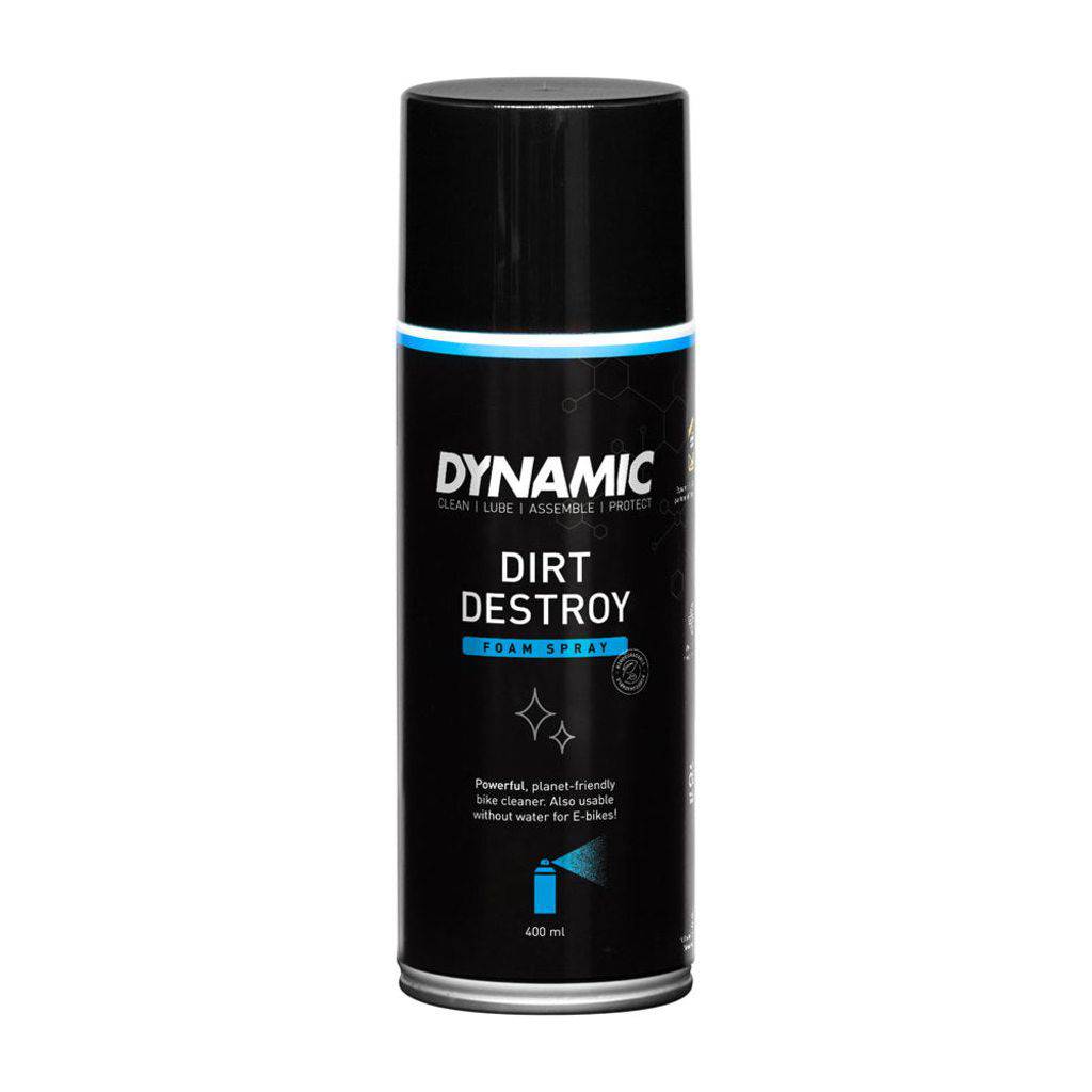 Dynamic Dirt Destroy Spray 400 ml biologisch afbreekbare onderhoudsspray voor het reinigen van vuil en vlekken op diverse oppervlakken