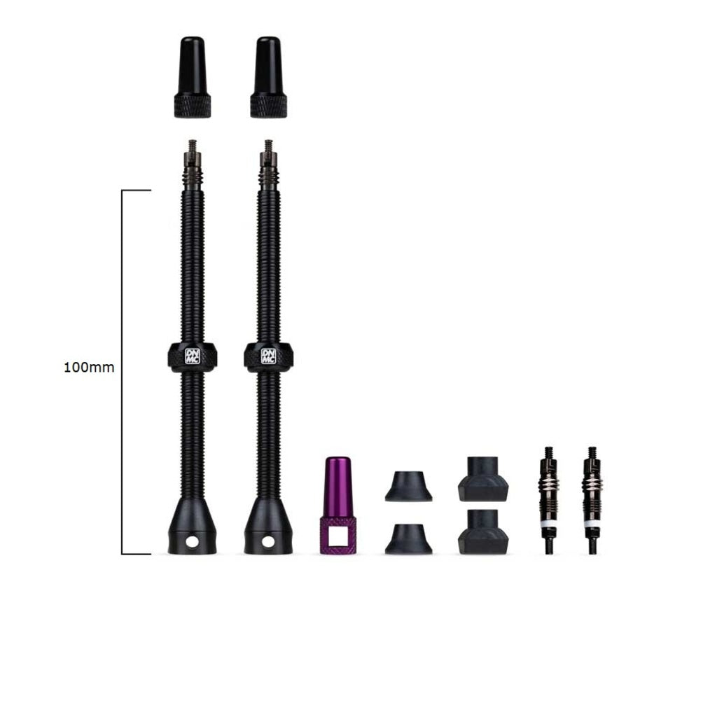 Barkeeper Tl Ventielen Set A 44/60/80 Mm - Tubeless Ventielen (2 Stuks) - Le Coq Wielerartikelen