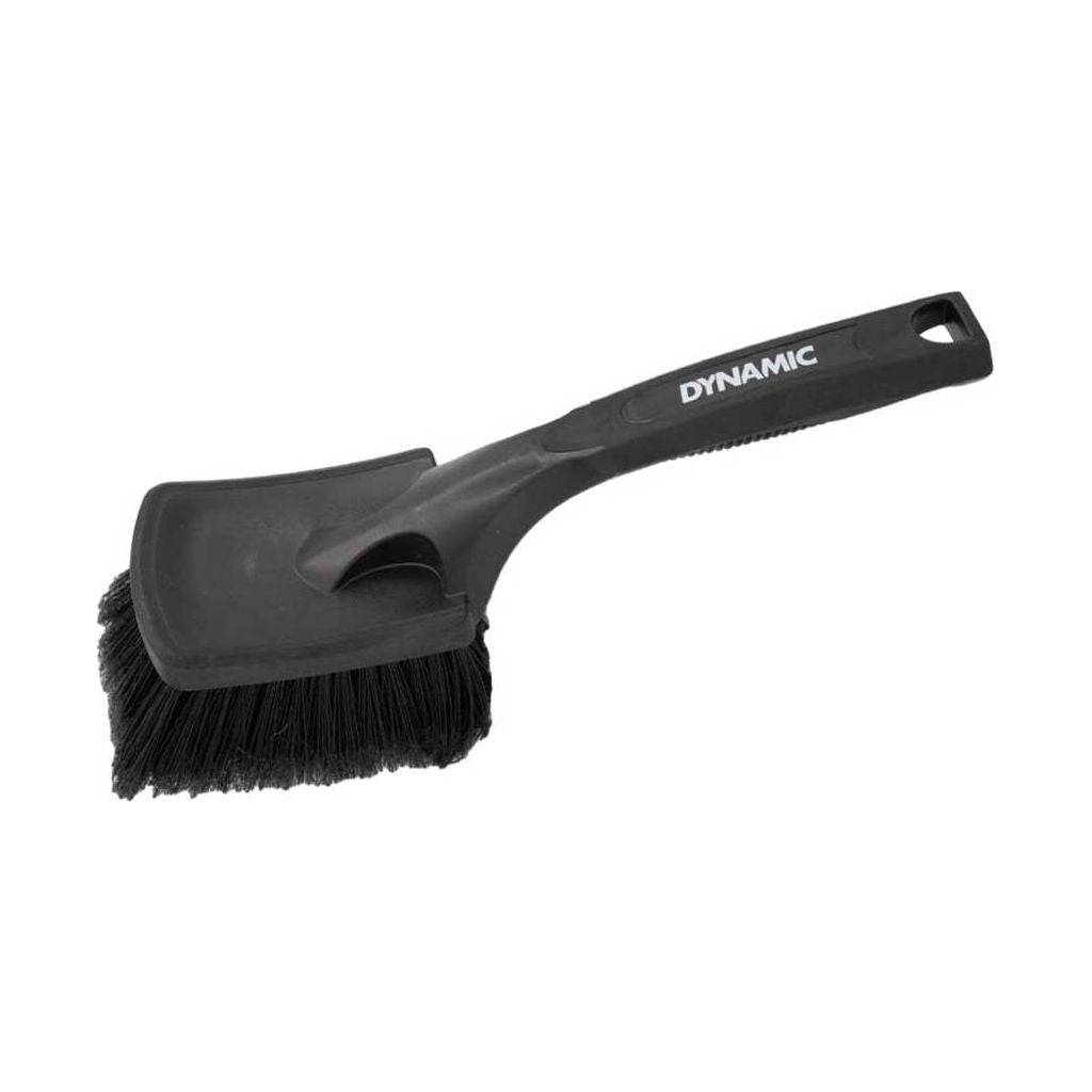 Dynamic Soft Washing Brush fietsborstel zwart met rubberen rand voor het schoonmaken van fietsen en delicate oppervlakken