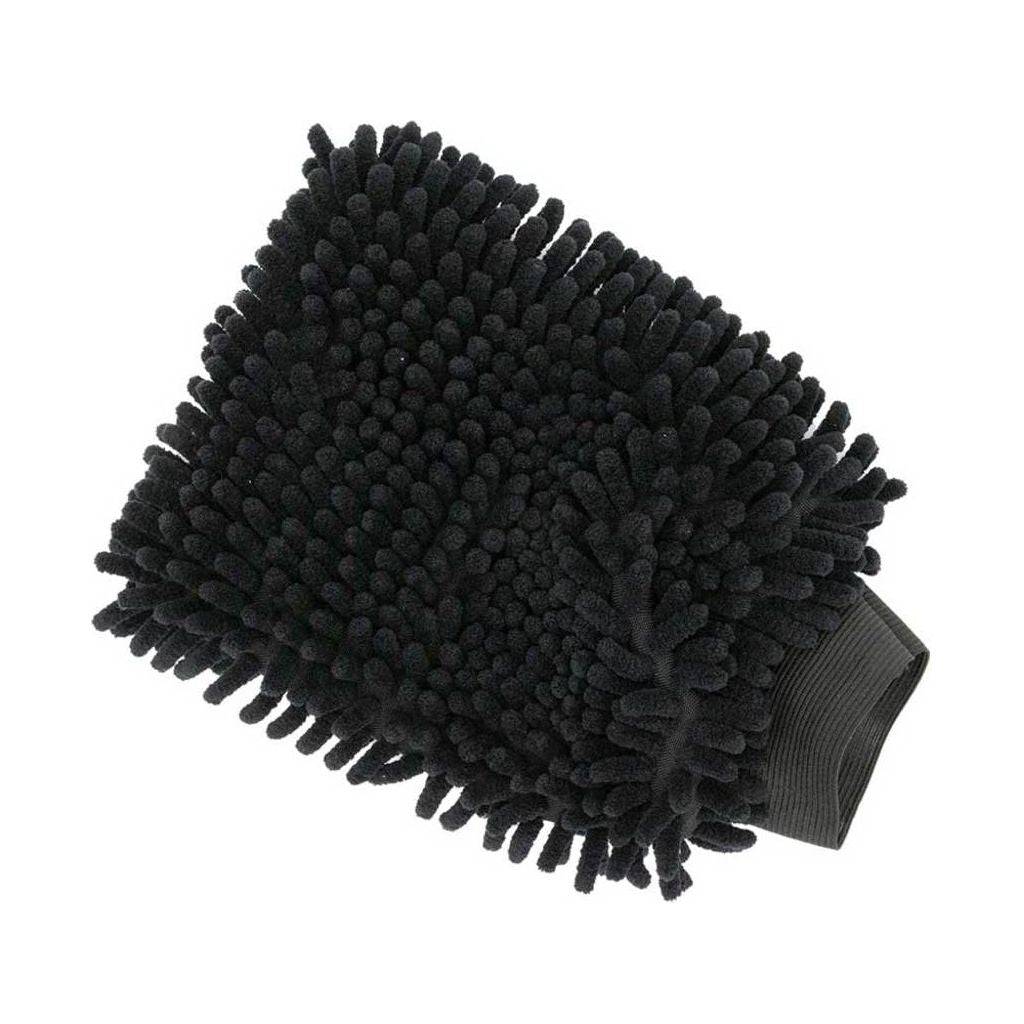 Dynamic Microfiber poetsdoek handschoen met lange vezels, geschikt voor fietsborstels en schoonmaakwerk.