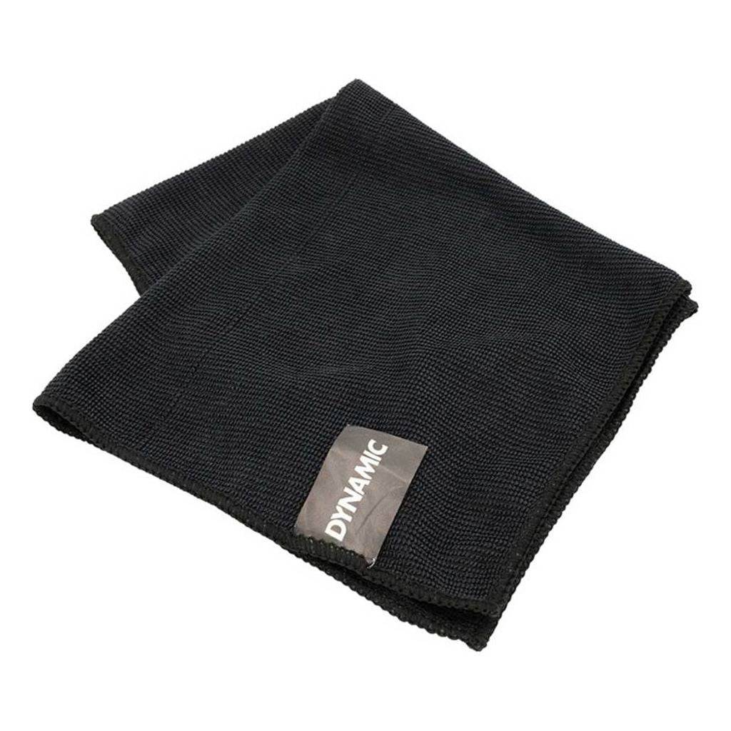 Zwarte Dynamic microfiber poetsdoek voor fietsborstels, zachte en absorberende reinigingsdoek voor fietsen