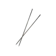 Zwarte DT Swiss GRC1100 Spline 50 DB 28-inch spaakkit, inclusief voor- en achterwielen, set van 8 stuks op een fiets geplaatst