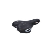 Zwart Selle Royal Lookin Moderate Royalgel Stracciatella fietszadel voor stadsfietsen en e-bikes, comfortabel en ergonomisch ontworpen
