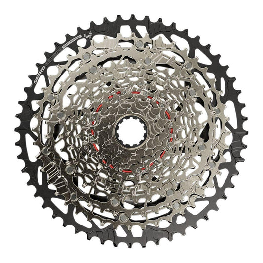 Sram Cassette XS1270 T A1 XD 12V Silver/Black 10-52 - Le Coq Wielerartikelen